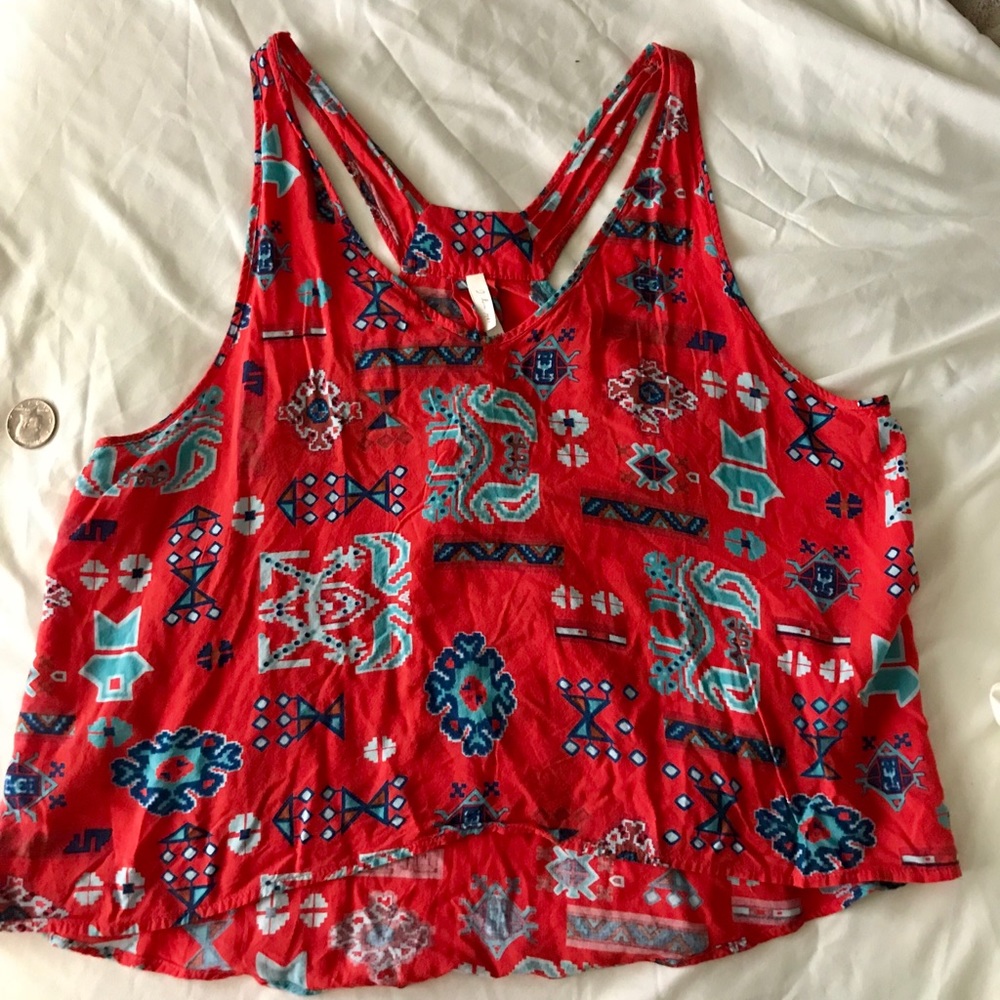 🆙🔝👋🏼 Beautiful - Flowy -  Vibrant - Crop Top